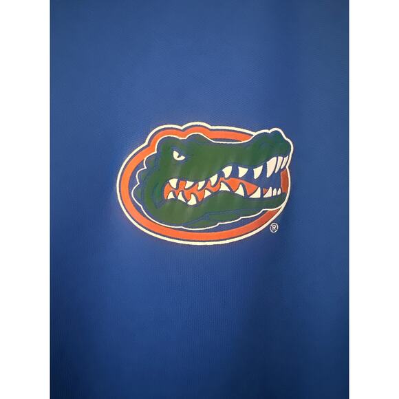 Florida Gators Shirt Mens L Blue Orange Polo Logo lightweight Dri-Fit - Picture 3 of 7